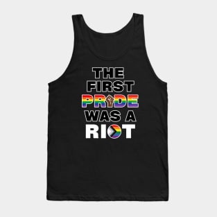 The first pride was a riot inclusive Tank Top